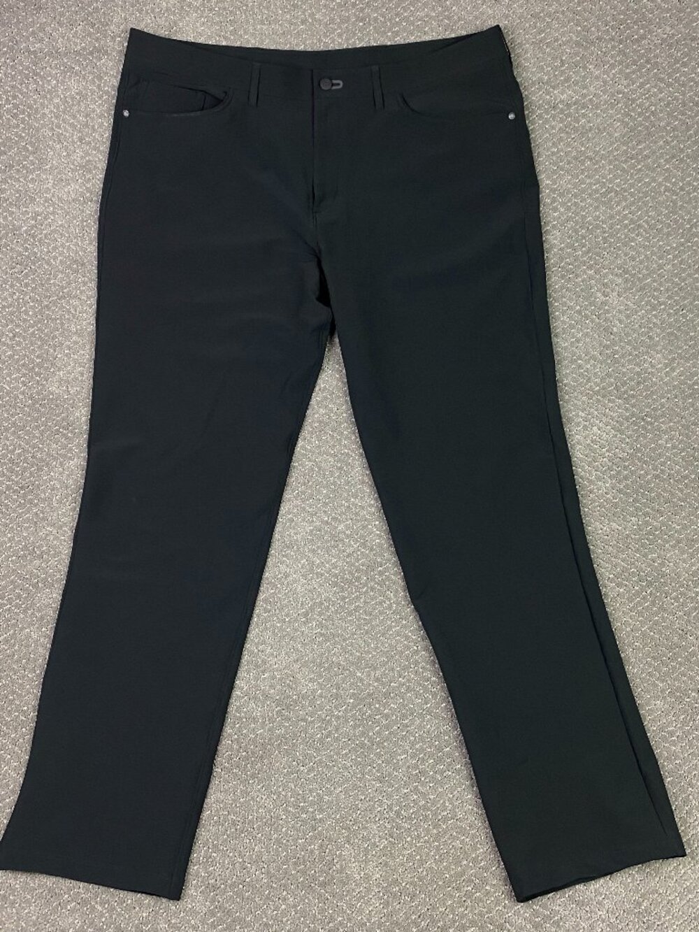 Public Rec Pants Mens 40x36 Measure 42x33 Black Workday 2.0 Performance Stretch